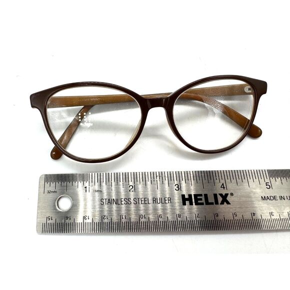 Signature "Brandi" Eyeglasses Frame with Blue Accents - Picture 4 of 7